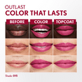 thumbnail image 3 of COVERGIRL Outlast All Day Lip Color with Top Coat, Epic 015, 0.06 oz / 0.07 fl oz, 3 of 12