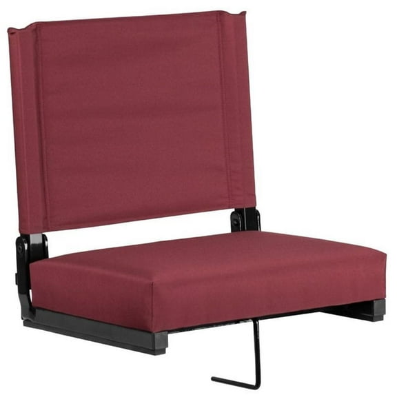 Kingfisher Lane Stadium Chair in Maroon