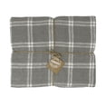 thumbnail image 2 of Farmhouse Living Double Windowpane Plaid Fringe Throw Blanket, 2 of 5