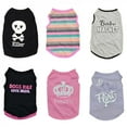 thumbnail image 4 of Summer Pets Puppy Small Dog Cat Pet Clothes Tank Vest T Shirt Apparel Costumes, 4 of 5