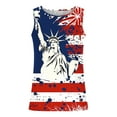 thumbnail image 6 of WAENQINLA American Flag Tank Tops for Men Summer Sleeveless Tees Big and Tall Funny Print Muscle 1776 Patriotic Tees, 6 of 7
