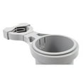 thumbnail image 2 of Camco Clamp-On Rail Mounted Cup Holder - Small for Up to 1-1/4" Rail - Grey | Bundle of 5, 2 of 3