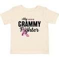 thumbnail image 3 of Inktastic Breast Cancer Awareness My Grammy is a Fighter Boys or Girls Baby T-Shirt, 3 of 5