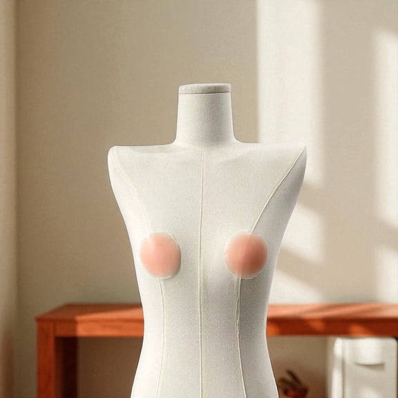 Reusable Silicone Nipple Covers Invisible Anti Slip Breast Petals 1 Pair