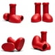 thumbnail image 3 of Botas rojas grandes para mujer, botas de lluvia con punta redonda y antideslizante, botas femeninas de dibujos animados (10) Sywqhk Para Estrenar, 3 of 8
