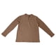 thumbnail image 5 of pstuiky camisas de manga larga para hombre, Camiseta de manga larga con cuello redondo y botones de terciopelo para hombre, color liso Tops casuales para hombres l, 5 of 5