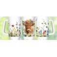 thumbnail image 2 of Star Mug Wildflower Cow 40Oz Tumbler Wrap , Boho Floral Cow Pieces 40 Oz Tumbler ,Cow 40Oz Tumbler - Tumbler With Handle, To-Go Coffee Mug, 2 of 4