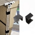thumbnail image 3 of 10pcs Sofa Connecting Clips for Patio Sectional Sofa Outdoor Rattan Chair Sofa Alignment Fastener Clip Connector Module Sofa Patio Rattan Furniture Black Pieces Sofa Connecting Clips for Patio Se, 3 of 5