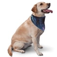 thumbnail image 2 of Lsque Geometry Dash Printing Dog Bandana ,Cat Scarf Adjustable Bib Handkerchief Accessories for Dogs Cats,Pet scarf,Pet fashion, 2 of 8
