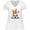 AA-White, variant on Inktastic Flower Corgi Women's Plus Size V-Neck T-Shirt