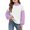 Light Purple #129, variant on Kids' Sweatshirt Color Block Mock Neck Dropped Shoulder Long Sleeve Casual Pullover Basic Cute Solid Color Fall Top
