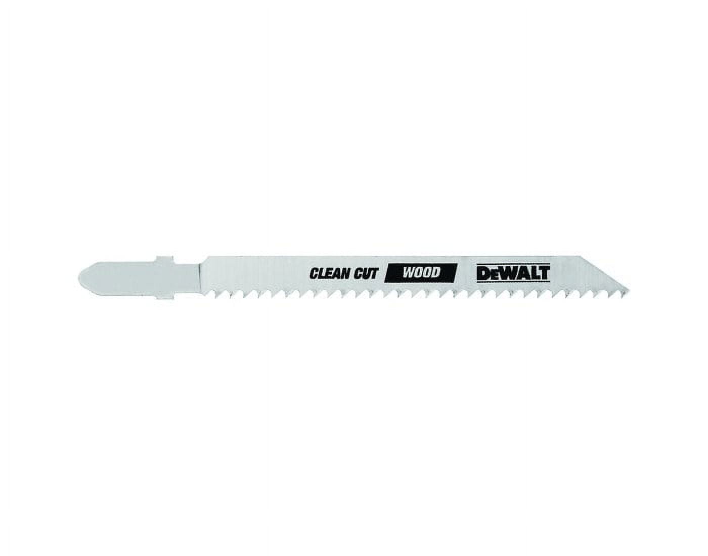 Dewalt DW3760-5 Bi-Metal Jig Saw Blade, 4in L, 10 TPI