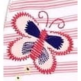 thumbnail image 3 of Baby Girl  Emporio Baby Butterfly Stripe 2pc. Capri Set 12 Months, 3 of 3