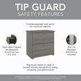 thumbnail image 4 of Bush Furniture Cabot Lateral File Cabinet, 2 Drawer, Modern Gray, 4 of 10