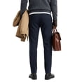 thumbnail image 3 of Men's Fleece Lined Dress Pants Winter Warm Thermal Business Casual Chinos Stretchy Cotton Work Trousers (Black, Navy, Grey, Khaki), 3 of 11