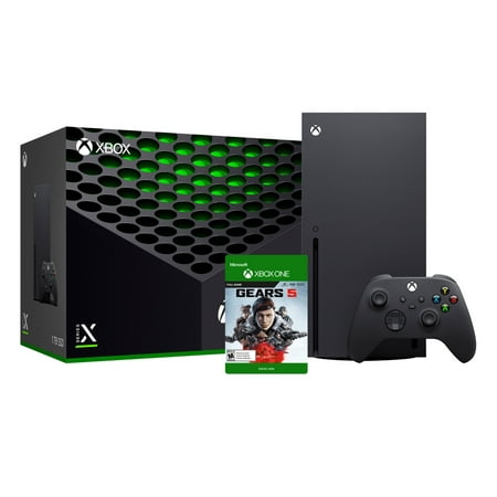 2020 Newest X Gaming Console Bundle - 1TB SSD Black Xbox Console and Wireless Controller with Gears 5 Full Game