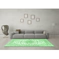 thumbnail image 3 of Ahgly Company Indoor Rectangle Persian Emerald Green Traditional Area Rugs, 5' x 8', 3 of 4