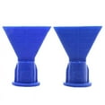 thumbnail image 3 of Wave Shape Silicon Cone for Caulking Spare Part Nozzle Tip for Sealant Dispenser Syringe Accessory 10Pcs/Lot,10 * Sealant Dispenser Accessories,blue, 3 of 6