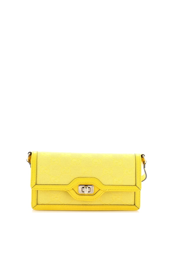 Pre-Owned Luce Shoulder Bag GG Canvas Mini By Rebag