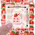 thumbnail image 6 of 35pcs-50pcs Sweet Strawberry PVC Sticker Decals Kids Stickers Stationery Stickers for Fridge Luggage Suitcase, 6 of 9