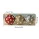 thumbnail image 3 of Adornos navideños de copos de nieve, bolas colgantes de espuma multicolor, 23 cm, decoración festiva para el hogar.,Vsgery, 3 of 8
