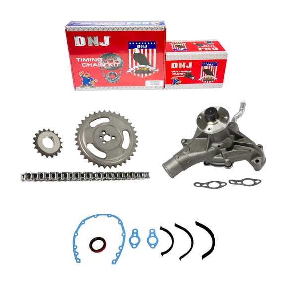 DNJ TK3104AWP Timing Chain Kit with Water Pump Fits Cars & Trucks 96-02 Cadillac 5.7L V8 OHV