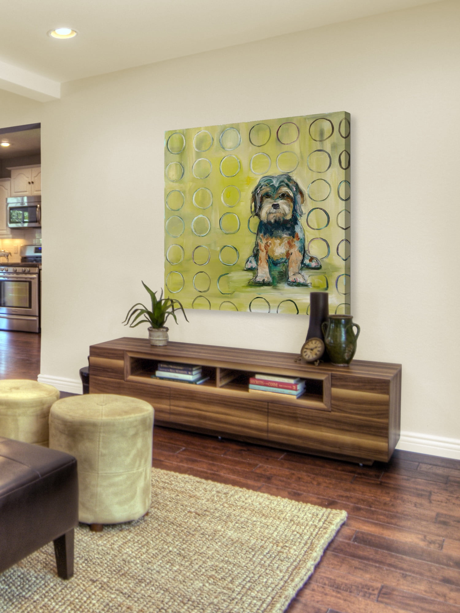 Marmont Hill "Baxter" by Tori Campisi Painting Print on Canvas