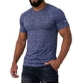 thumbnail image 2 of Workout T Shirts for Men 2026 Summer Casual Lightweight Breathable Slim Fit Short Sleeve Crewneck Athletic Running Gym Shirt, 2 of 9