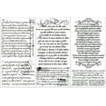 thumbnail image 2 of 3pcs/Set Word Rub on Transfers 6x12 inch Handwritten Text Decals French Decor Transfer Stickers Rub on Decals, 2 of 6