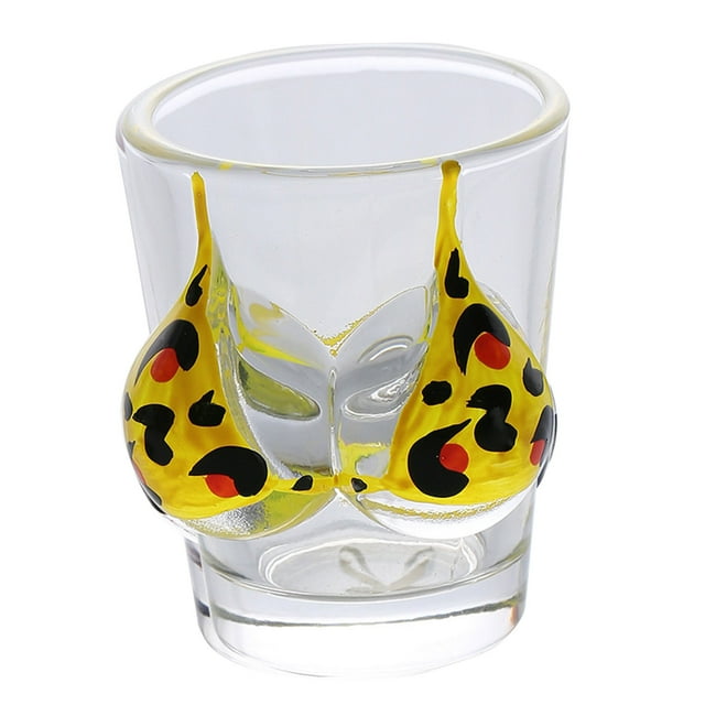 Juego de Vasos de Cerveza Bikini, Diseño de Bikini Sexy, Ideal para Fiestas, Artículos Esenciales de Bar, Colores Rojo y Azul, Regalo para Amantes de La Cerveza, Capacidad de 500 Ml