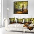 thumbnail image 2 of Summer Forest - Landscape Printed Throw Pillow - 18x18, 2 of 4