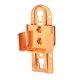 thumbnail image 4 of Soporte para barandilla de cama Bisagra Armazón de cama Fijo Accesorios Resistente Ahorro de espacio Robusto H oro rosa, 4 of 9
