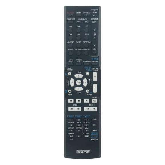 New AXD7586 Remote Control For Pioneer AV A/V Receiver System VSX-520-S VSX-1121 VSX-D514-S 7.1-Channel