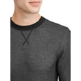 thumbnail image 3 of Hanes - Men's Thermal Raschel Crew Top, 3 of 5