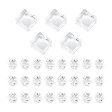 

1 Set Faux Ice Cubes Acrylic Ice Cubes Artificial Ice Crushed Rocks Photography Props