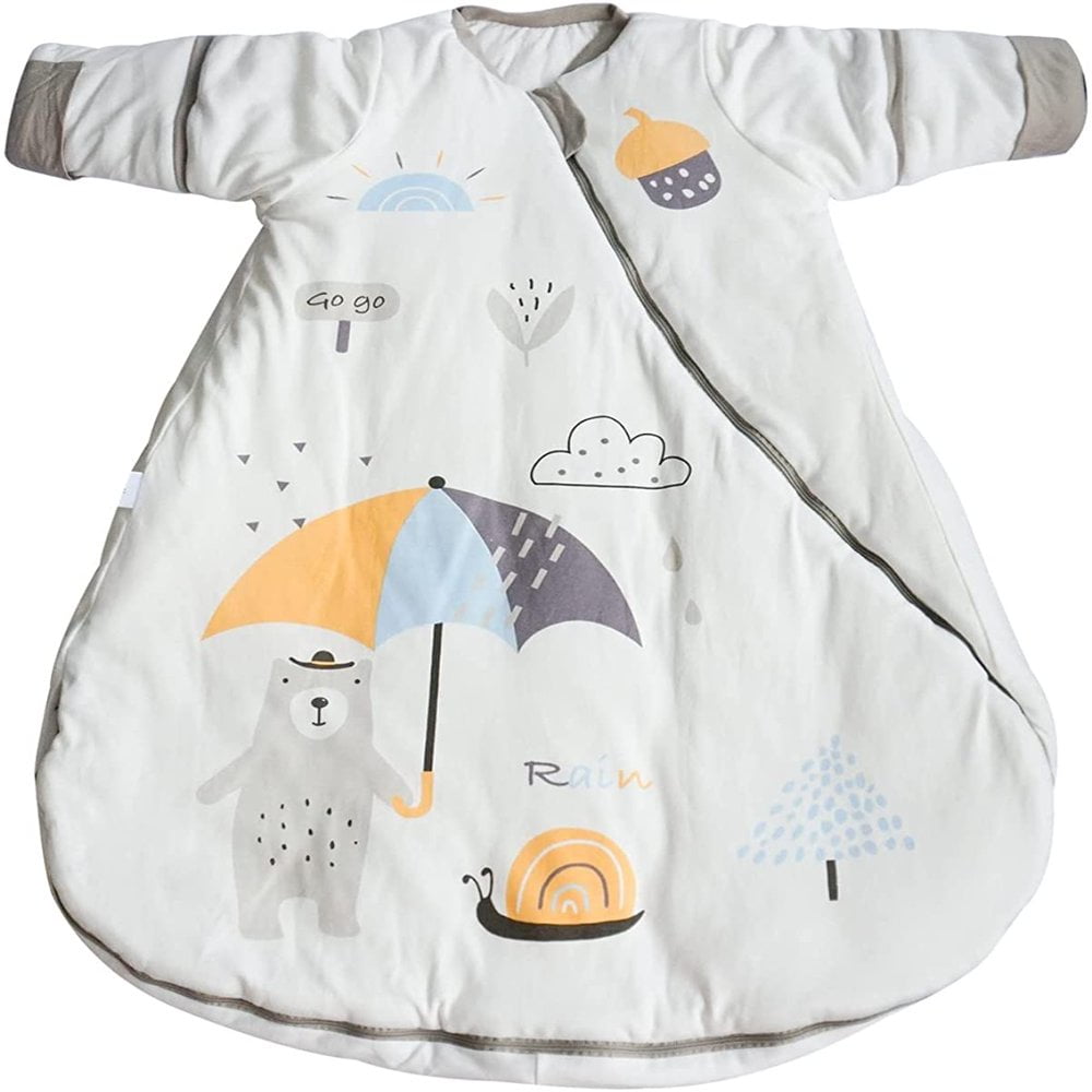 MesaSe Baby Wearable Blankets with Detachable Sleeves Newborn