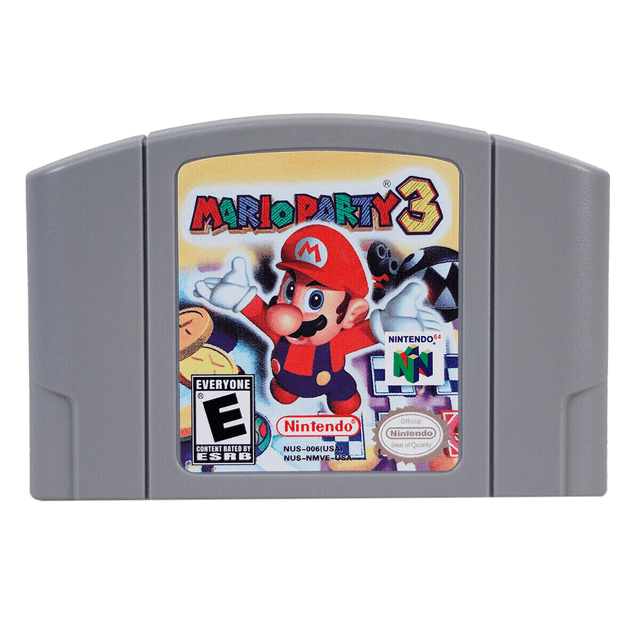 Mario Party 3 Nintendo 64 N64 American Salvando