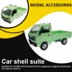 thumbnail image 5 of RC CRAWLER CARS Hard Body Shell Racing Remote Control Remote Truck Micro Trux Modificación Reemplazo para WPL D12 Verde 1 set Inevent FN002032-01, 5 of 7