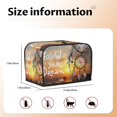 thumbnail image 5 of Daiia Follow Your Dream Dreamcatcher Pattern 2 slice Toaster Cover, Toaster Appliance Dust-proof Cover For Kitchen Small Appliance Dust Cover and Fingerprint Protection, 5 of 7