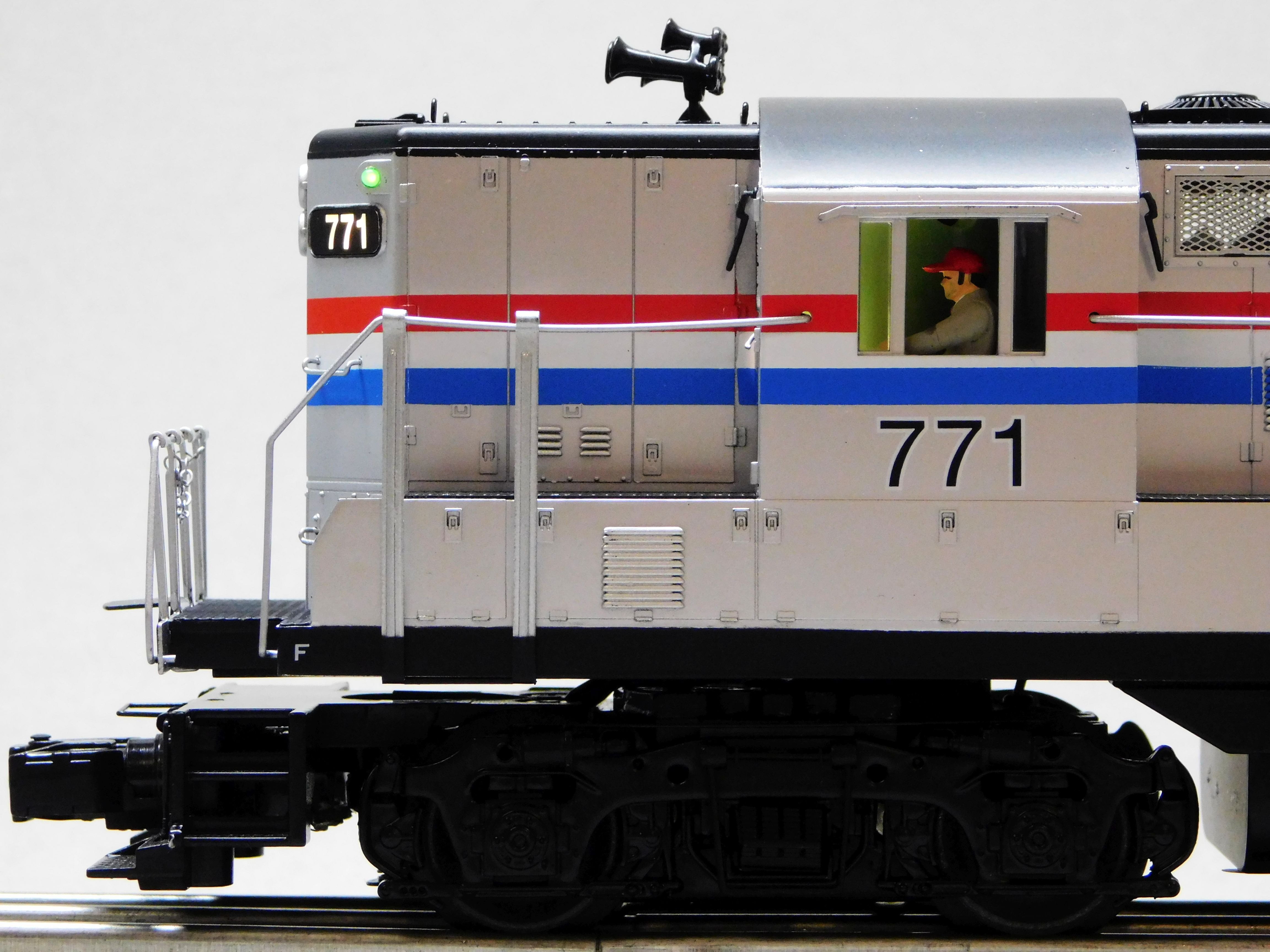 MTH PREMIER AMTRAK GP7 #771 DIESEL ENGINE W/PROTO 3 O GAUGE train 20-29051-1