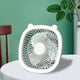 thumbnail image 4 of Ventilador de escritorio plegable Ventiladores portátiles de 3 velocidades 1200MAH Uso en interiores (Blanco B), 4 of 6
