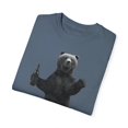 thumbnail image 3 of Bear Holding A Bear Homebrewer Beer | Beer Lover Gift | Craft Beer Gift Travels Unisex Garment-Dyed T-shirt, 3 of 4