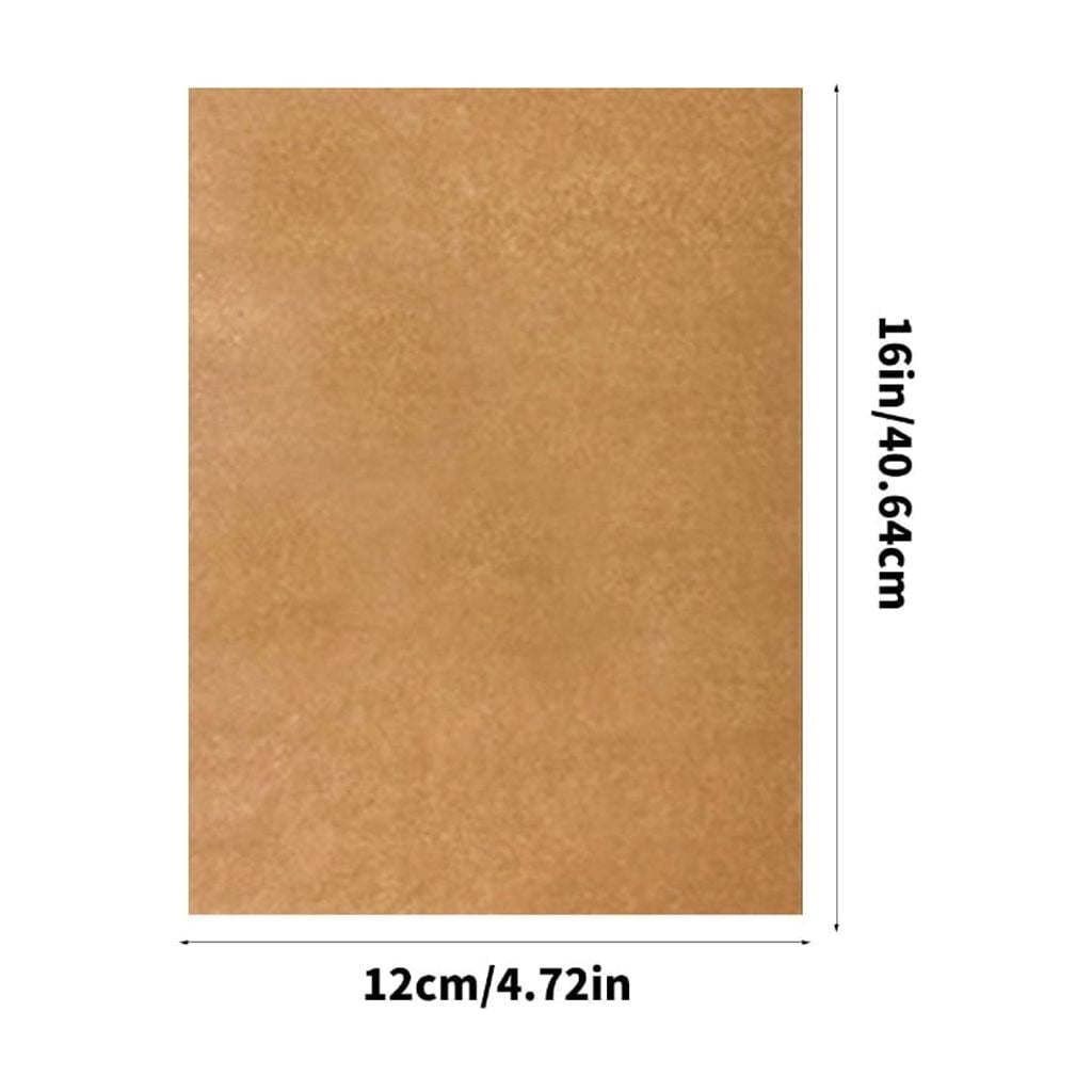 Zeiwohndc Double Side Oven Paper Food Grade Unbleached Parchment Effortlessly Cleaning