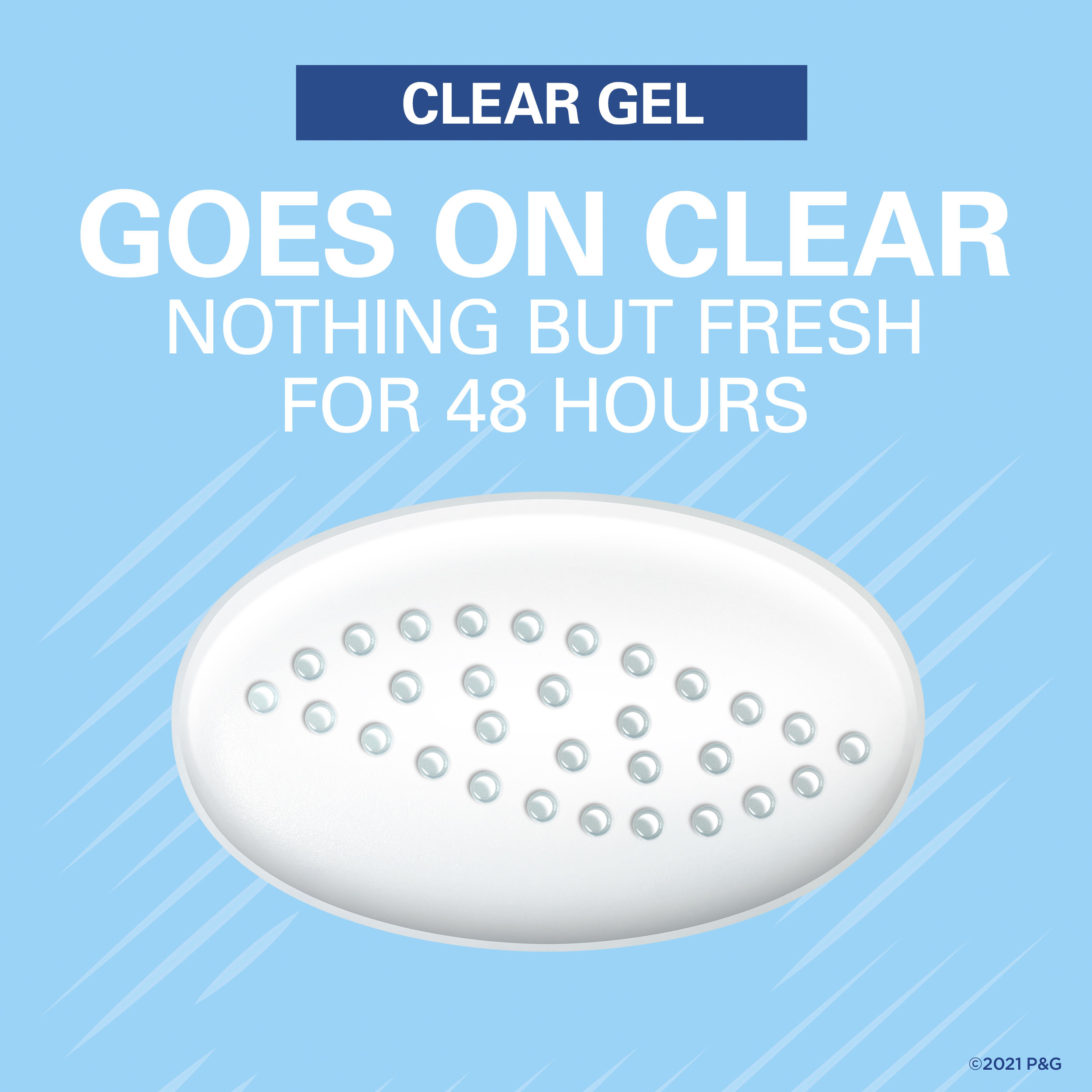 Secret Outlast Clear Gel Antiperspirant Deodorant for Women Completely Clean, 3.4 oz - image 4 of 10