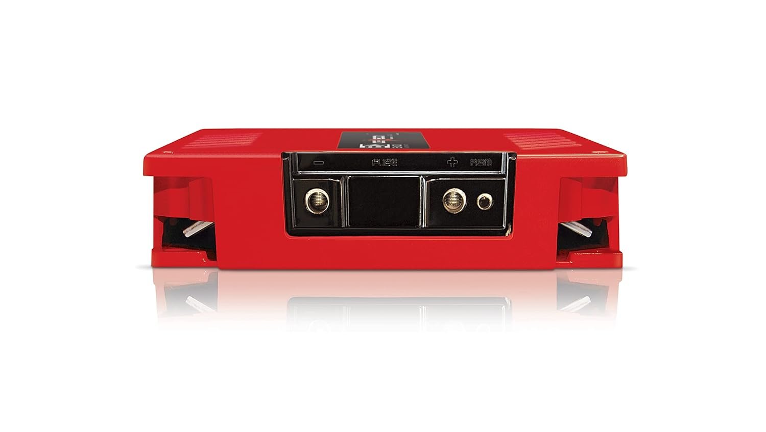 Banda ICEX1200.2RED 1200W 2 Ohm Car Audio Amplifier, Red