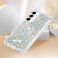 thumbnail image 5 of Case for Samsung Galaxy A35 5G Case Glitter Liquid Cute Clear Phone Case Floating Quicksand Shockproof Protective Bumper Soft TPU Case for Samsung Galaxy A35 5G Love Sliver YB, 5 of 14