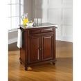 thumbnail image 5 of Crosley Furniture Cambridge Wood Top Portable Kitchen Island in Mahogany, 5 of 5