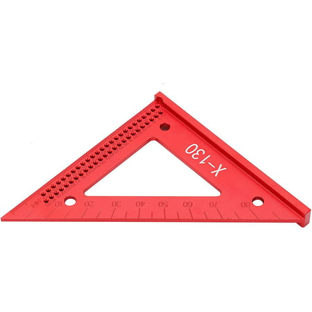 Equila l Triangle Ruler, Aluminum Alloy Scribing Hole Measuring Hand ...