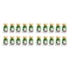 thumbnail image 1 of Bewildely Bolsas con cordón impresas de Navidad, regalo de cumpleaños, boda, regalos, paquetes de joyería, reutilizable, vacío, pequeño jardín tipo 5 10 piezas 2piezas Bewildely CBP181965, 1 of 6