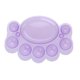 thumbnail image 2 of 5-pack Nail Art Palette for Mixing Nail Polish Colors (Purple), 2 of 2